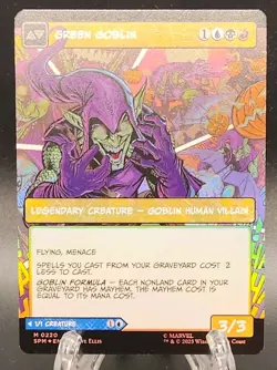 MTG - Norman Osborn (Borderless) Marvel's Spider-Man 220 FOIL - Image 2