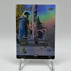 Rest In Peace - 0006 - M - Borderless - Foil - Marvel's Spider-Man - MTG - NM/M - Image 1