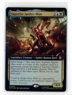 MtG SPM Superior Spider-man #275 Extended Art FOIL - Image 1
