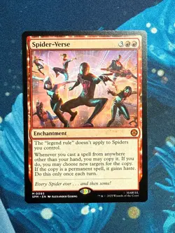 Spider-Verse - MTG Marvel Spider-Man 93 Mythic NM - Image 1