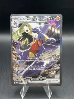 Cynthia's Garchomp ex 232/182 Sv10: Destined Rivals Holo Pokemon TCG - Image 1