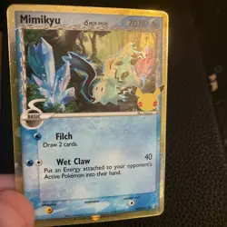 Pokemon TCG - Mimikyu SWSH136 Delta Species Promo - Celebrations - NM - Image 5
