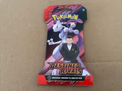 Pokemon TCG: Scarlet & Violet - Destined Rivals - Sleeved Pack - Giovanni Mewtwo - Image 1