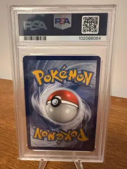 2019 Pokemon Sun & Moon Detective Pikachu #18 - Slaking - HOLO - PSA 8 MINT/NM - Image 2