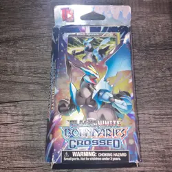 2012 POKEMON BOUNDARIES CROSSED ICE SHOCK (BLACK KYUREM) THEME DECK NEW/SEALED - Image 1