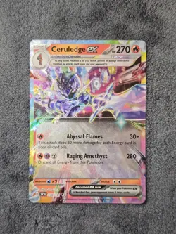 Ceruledge ex 036/191 Double Rare SV: Surging Sparks Pokemon TCG NM - Image 1