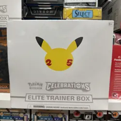 Pokemon Celebrations Elite Trainer Box 25th Anniversary New Sealed ETB - Image 1