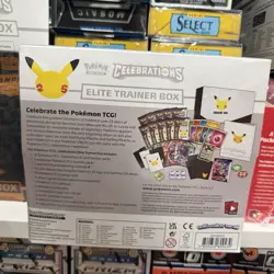 Pokemon Celebrations Elite Trainer Box 25th Anniversary New Sealed ETB - Image 4