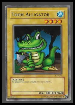 Starter Deck: Pegasus #SDP-009 Toon Alligator - Image 1
