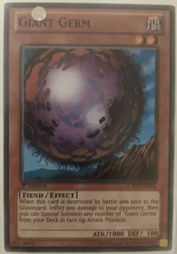 YuGiOh Giant Germ 1st Edition LCYW-EN234 - Image 1