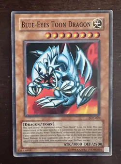 Yu-Gi-Oh! TCG Blue-Eyes Toon Dragon Pegasus SDP-020 Unlimited Common - Image 1