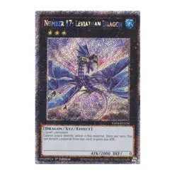 Yu-Gi-Oh! Number 17: Leviathan Dragon (Platinum Secret Rare) - Quarter Century S - Image 1