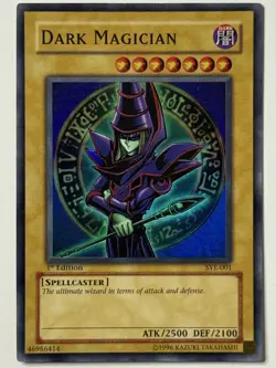 Yu-Gi-Oh! 1st Edition Dark Magician #SYE-001 LP/MP - Image 1