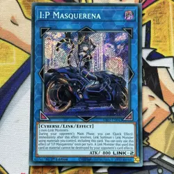 I:P Masquerena RA02-EN042 Secret Rare NM 1st Edition Yu-Gi-Oh - Image 1
