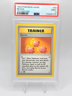 Pokemon Card 89/102 Revive 1st Edition Base Set English - PSA 9 NEW CERT - Image 1