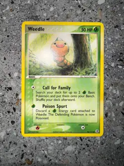 Pokemon TCG Cards Weedle 86/112 FireRed & LeafGreen FRLG - Image 3