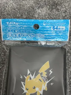 Official ???? Japan Pokemon Center Pikachu card sleeves 64 pcs BNEW - Image 2