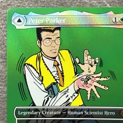 MTG Peter Parker (Borderless) Marvel's Spider-Man (SPM) #232 Foil NM Magic Card - Image 2