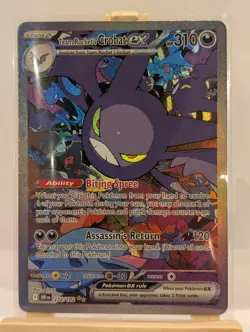 Custom Fan Art Team Rocket's Crobat EX High Quality Custom Card Foil Finish - Image 2