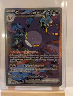 Custom Fan Art Team Rocket's Crobat EX High Quality Custom Card Foil Finish - Image 3