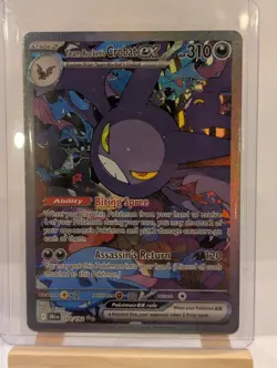Custom Fan Art Team Rocket's Crobat EX High Quality Custom Card Foil Finish - Image 4