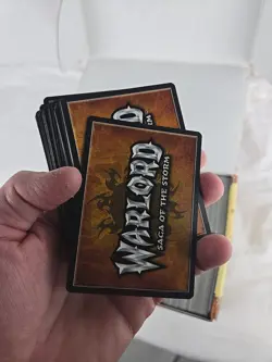 Warlord Saga of the Storm Cards Lot - Image 5