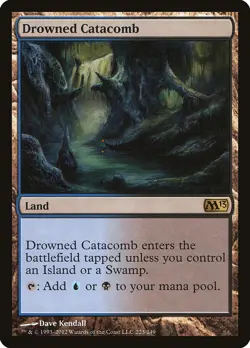 1x Drowned Catacomb - NM/LP - Magic 2013 - SPARROW MAGIC mtg - Image 1