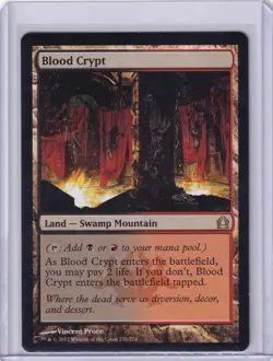 Magic the Gathering MTG - Blood Crypt - Return to Ravnica #238 - Image 4