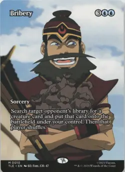 Bribery (Borderless) M Avatar: The Last Airbender: Eternal-Legal 10 NM MTG - Image 1