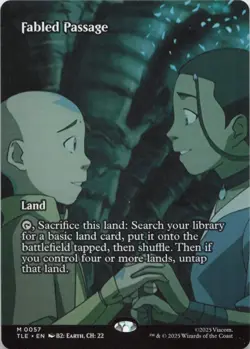 Fabled Passage (Borderless) M Avatar: The Last Airbender: Eternal-Legal 57 NM MT - Image 1