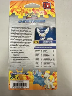 Pokemon XY Flashfire Mystic Typhoon Theme Deck [Sealed] - Image 3