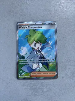 Pokemon Wally’s Compassion #176/132 Mega Evolution 2025 MINT - Image 1