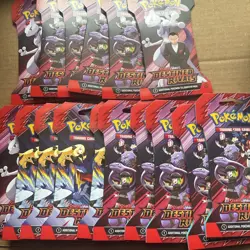 Pokemon Lot - Mega Lucario ex Figure Collection Plus 21 Destined Rivals Packs - Image 3