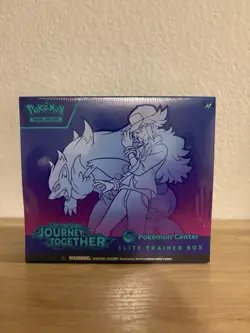 Pokemon Journey Together POKEMON CENTER EXCLUSIVE ETB BRAND NEW SEALED - Image 1