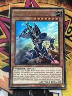 Buster Blader, The Destruction Swordman BOSH-EN018 NM Ultra Rare 1st Ed Yu-Gi-Oh - Image 1