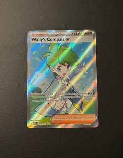 Wally's Compassion - Ultra Rare UR - 176/132 - Mega Evolution Pokemon Card - NM - Image 1