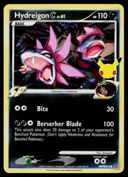 Hydreigon C lv.61 SWSH138 SWSH: Sword & Shield Promo Cards #1 - Image 1