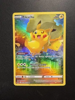 Pikachu GG30/GG70 Pokemon Card Crown Zenith Galarian Gallery English NM C - Image 1