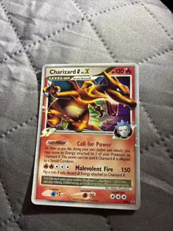 Pokemon - Charizard G LV.X DP45 - Holo Card Black Star Promo - TCG - Image 2