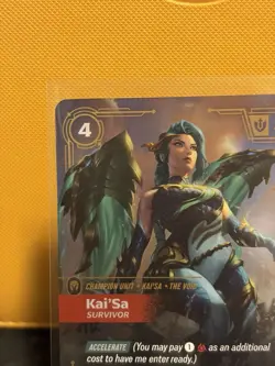 Kaisa card ALT ART 039a/298 Kai'Sa Survivor Riftbound Foil ENGLISH - Image 5