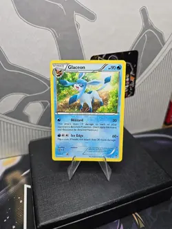 Pokemon TCG Glaceon Card 19/111 Furious Fists Rare - Image 1
