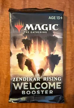 Magic The Gathering Zendikar Rising Welcome Booster 10 ct cards. Qty: 10 pks 630509921584 - Image 1