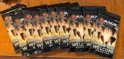 Magic The Gathering Zendikar Rising Welcome Booster 10 ct cards. Qty: 10 pks 630509921584 - Image 2