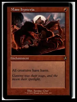 Mass Hysteria (Retro Frame) #400 Innistrad Remastered - Image 1