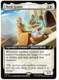 Monk Gyatso - Extended Art Avatar MTG - Image 1