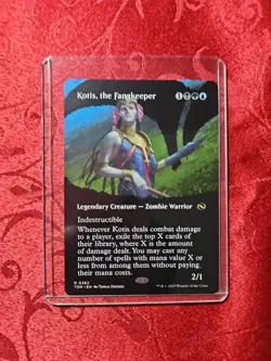 Kotis, the Fangkeeper Borderless Rare, Tarkir Dragonstorm #362, MTG Magic - Image 1