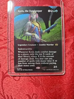 Kotis, the Fangkeeper Borderless Rare, Tarkir Dragonstorm #362, MTG Magic - Image 2