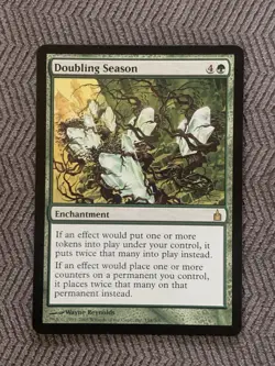 Doubling Season Ravnica: city of Guilds 158/306 MTG VG Magic: The Gathering - Image 2