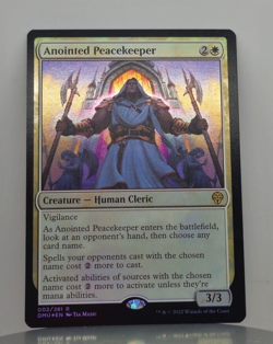 Foil Anoited Peacekeeper - Dominaria United - DMU - 2 - MTG - Image 1