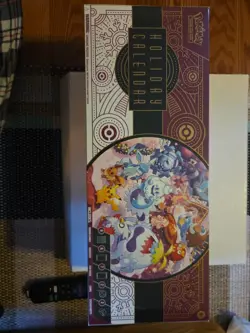 Pokemon TCG 2025 Holiday Calendar Box Sealed New - Image 1